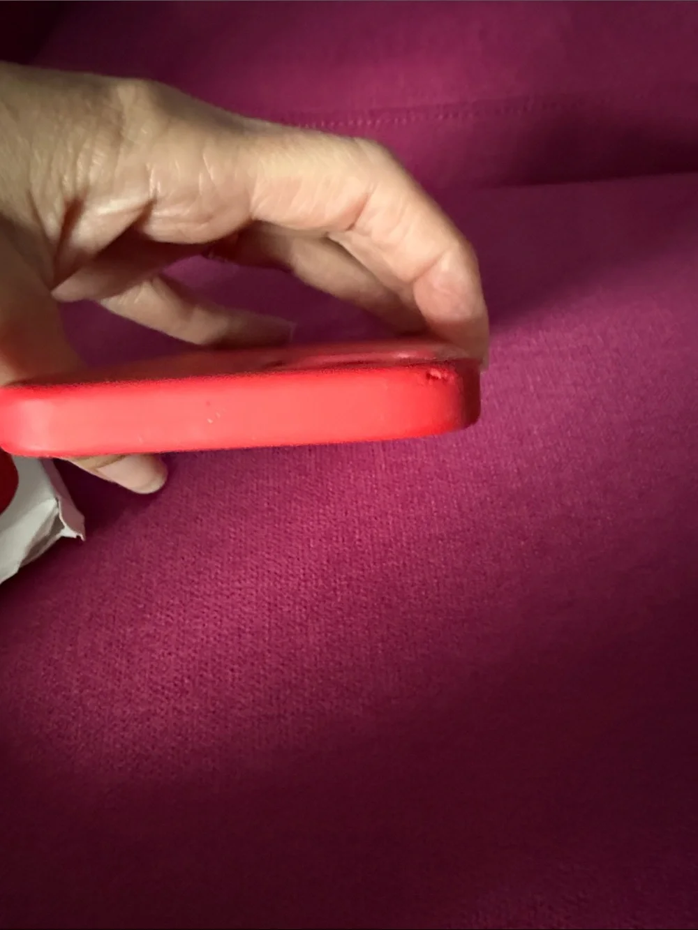 Apple iPhone 12 / 12 Pro Silicone Case - Red